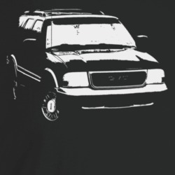 2000 Jimmy Three Quarter Angle View Dark Color T Shirt