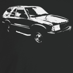 2002 Jimmy Three Quarter Angle View Dark Color T Shirt