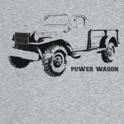 1951 Power Wagon Three Quarter Angle View With Model Name Light Color 