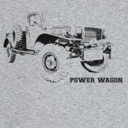 1956 Power Wagon Three Quarter Angle View With Model Name Light Color 
