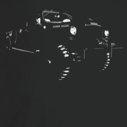 1956 Power Wagon Three Quarter Angle View Dark Color T Shirt