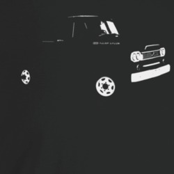 1959 Power Wagon Three Quarter Angle View Dark Color T Shirt