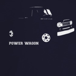 1959 Power Wagon Three Quarter Angle View With Model Name Dark Color T