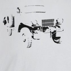 1961 Power Wagon Three Quarter Angle View Light Color T Shirt
