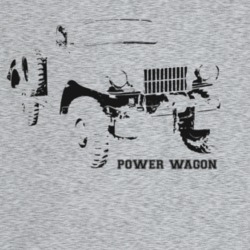 1961 Power Wagon Three Quarter Angle View With Model Name Light Color 