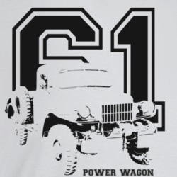 1961 Power Wagon Three Quarter Angle View With Year And Model Name Lig