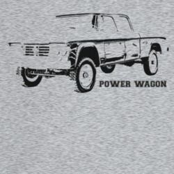 1962 Power Wagon Three Quarter Angle View With Model Name Light Color 