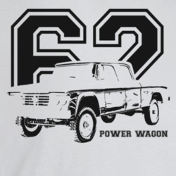 1962 Power Wagon Three Quarter Angle View With Year And Model Name Lig