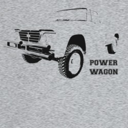 1964 Power Wagon Three Quarter Angle View With Model Name Light Color 