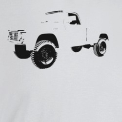 1965 Power Wagon Three Quarter Angle View Light Color T Shirt