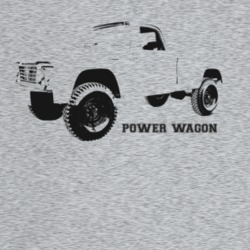 1965 Power Wagon Three Quarter Angle View With Model Name Light Color 