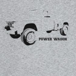 1966 Power Wagon Three Quarter Angle View With Model Name Light Color 
