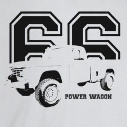 1966 Power Wagon Three Quarter Angle View With Year And Model Name Lig