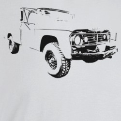 1967 Power Wagon Three Quarter Angle View Light Color T Shirt