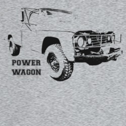 1967 Power Wagon Three Quarter Angle View With Model Name Light Color 