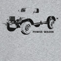 1968 Power Wagon Three Quarter Angle View With Model Name Light Color 