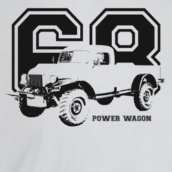 1968 Power Wagon Three Quarter Angle View With Year And Model Name Lig