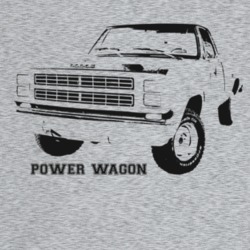 1979 Power Wagon Three Quarter Angle View With Model Name Light Color 