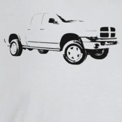 2005 Power Wagon Three Quarter Angle View T Shirt