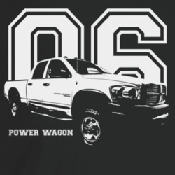 2006 Power Wagon Three Quarter Angle View With Year And Model Name Dar