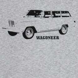 1963 Wagoneer Three Quarter Angle View With Model Name Light Color T S