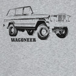 1965 Wagoneer Three Quarter Angle View With Model Name Light Color T S