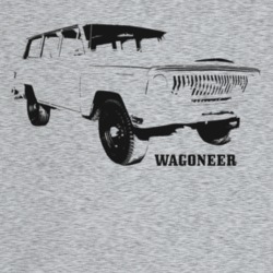 1967 Wagoneer Three Quarter Angle View With Model Name Light Color T S