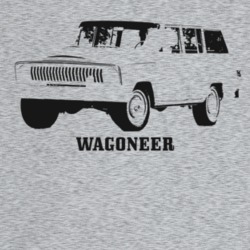 1968 Wagoneer Three Quarter Angle View With Model Name Light Color T S