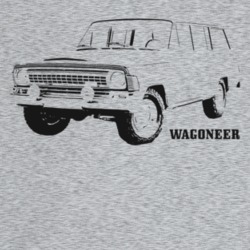 1970 Wagoneer Three Quarter Angle View With Model Name Light Color T S