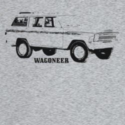1972 Wagoneer Three Quarter Angle View With Model Name Light Color T S