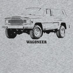 1978 Wagoneer Three Quarter Angle View With Model Name Light Color T S