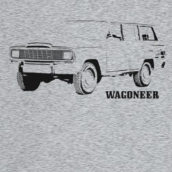 1979 Wagoneer Three Quarter Angle View With Model Name Light Color T S