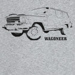1980 Wagoneer Three Quarter Angle View With Model Name Light Color T S