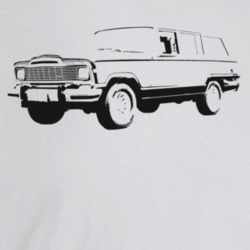 1983 Wagoneer Three Quarter Angle View T Shirt
