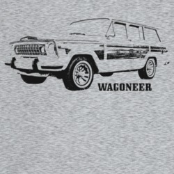 1984 Wagoneer Three Quarter Angle View With Model Name Light Color T S