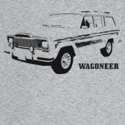 1985 Wagoneer Three Quarter Angle View With Model Name Light Color T S