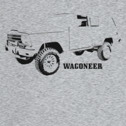 1986 Wagoneer Three Quarter Angle View With Model Name Light Color T S