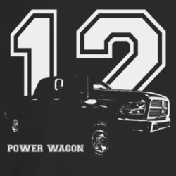 2012 Power Wagon Three Quarter Angle View With Year And Model Name Dar