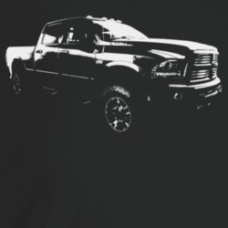 2013 Power Wagon Three Quarter Angle View Dark Color T Shirt