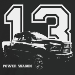 2013 Power Wagon Three Quarter Angle View With Year And Model Name Dar