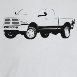 2014 Power Wagon Three Quarter Angle View Light Color T Shirt
