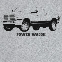 2014 Power Wagon Three Quarter Angle View With Model Name Light Color 