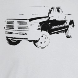 2015 Power Wagon Three Quarter Angle View Light Color T Shirt