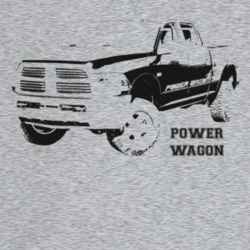 2015 Power Wagon Three Quarter Angle View With Model Name Light Color 