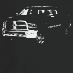2015 Power Wagon Three Quarter Angle View T Shirt