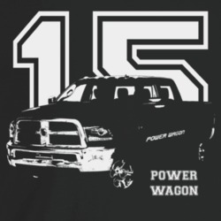 2015 Power Wagon Three Quarter Angle View With Year And Model Name Dar