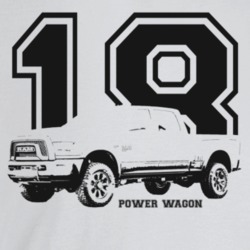 2018 Power Wagon Three Quarter Angle View With Year And Model Name Lig