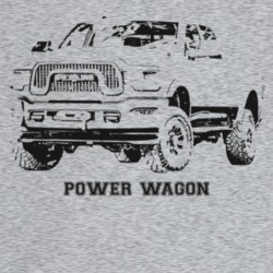 2021 Power Wagon Three Quarter Angle View With Model Name Light Color 