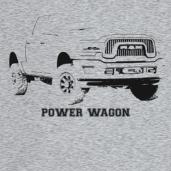 2022 Power Wagon Three Quarter Angle View With Model Name Light Color 