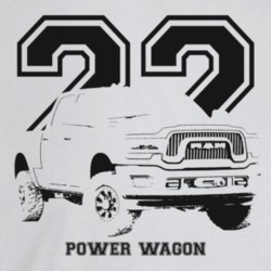 2022 Power Wagon Three Quarter Angle View With Year And Model Name Lig